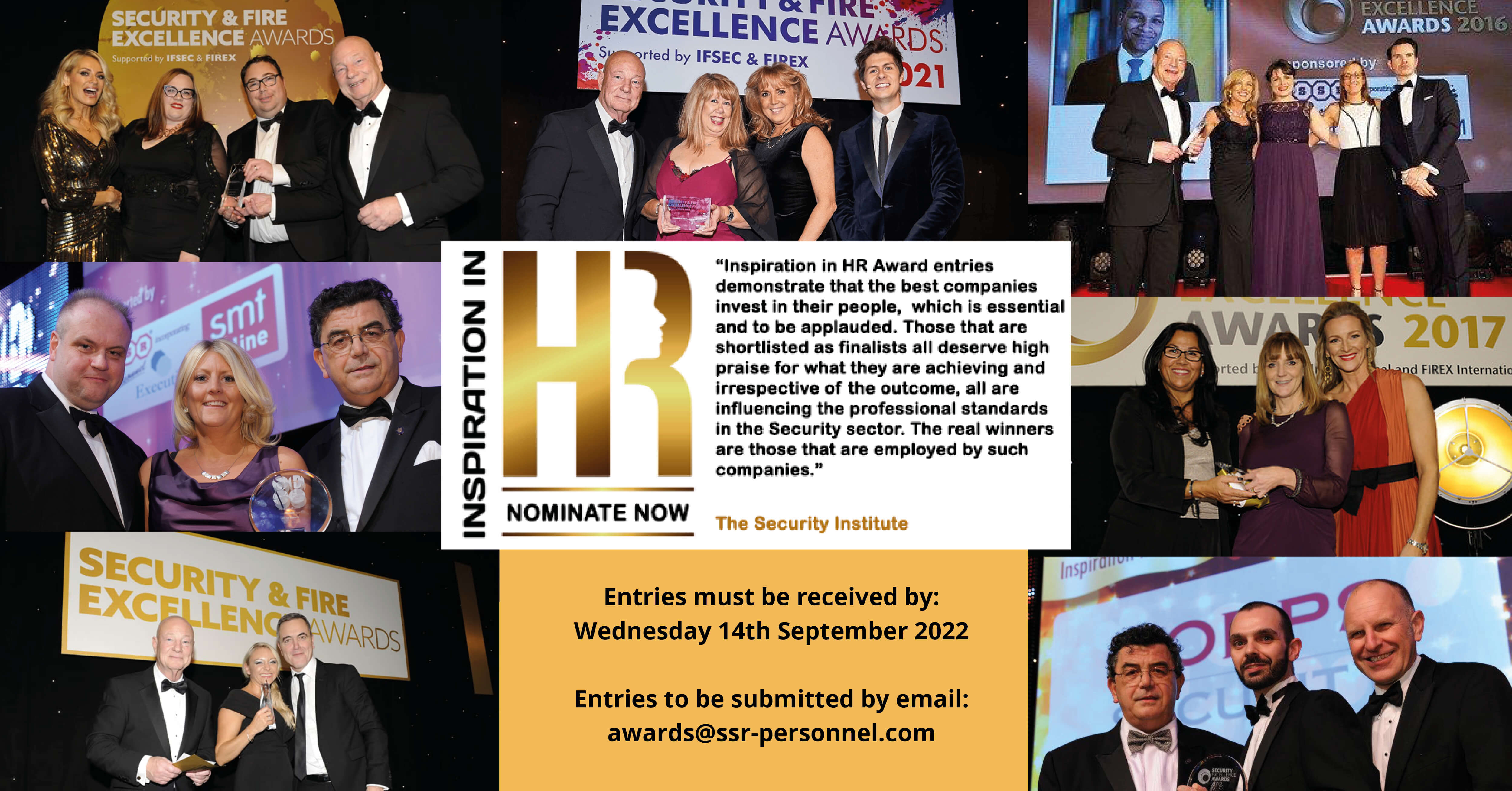 Enter Now: Inspiration in HR Award 2022