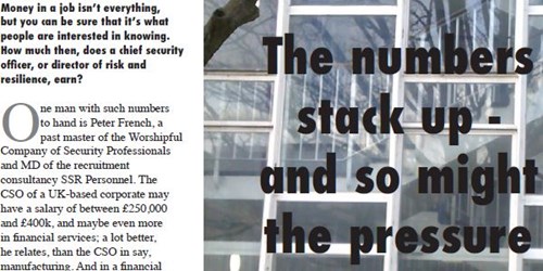 ssr personnels Peter French writes an article based on corporate pressures